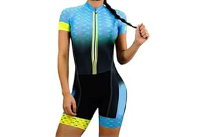 Women Profession Triathlon Suit Clothes Cycling Skinsuits Rompers Womens Jumpsuit Triathlon Kits (Color : 093, Size : Small)