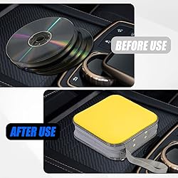 WINUERK Car CD DVD Case, 48 Capacity Portable