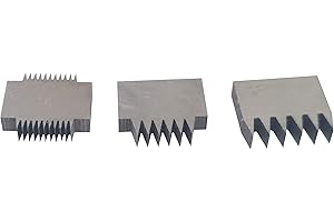 GLTL 3-Piece Cross-Cut Tester Replacement Blades Kit - ASTM D3359 Certified 1mm (Double-Sided), 2mm & 3mm Spacing Blades for Adhesion Testers - Universal Fit Most Cross Hatch Cutter Models
