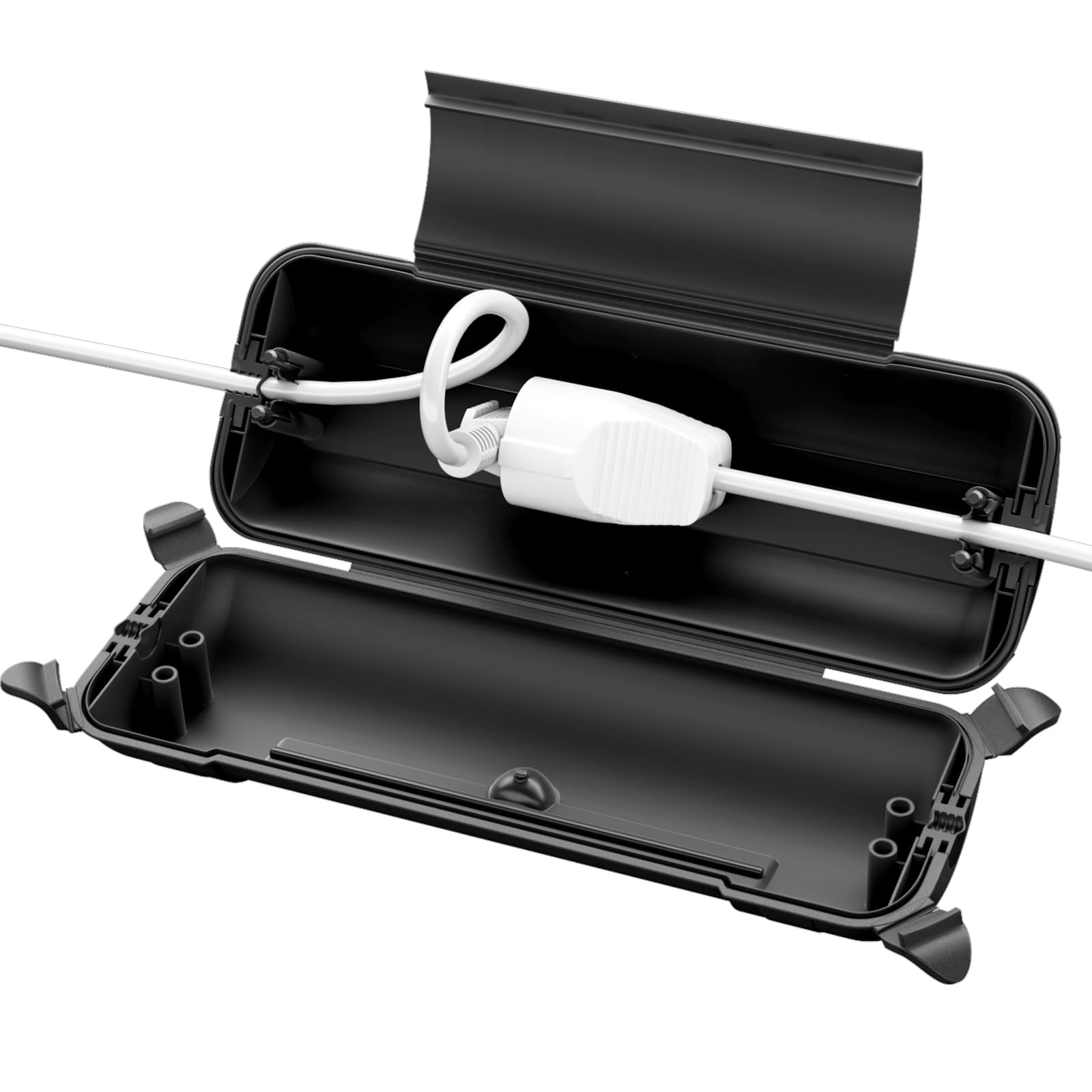 RESTMO Wasserdichte Kabelbox Outdoor, Steckerschutz für Verlängerungskabel