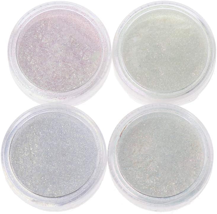 Vxhohdoxs Resin Dye Polarized Powder Mica Pearl Pigments Colorants for Soap Resin Jewelry