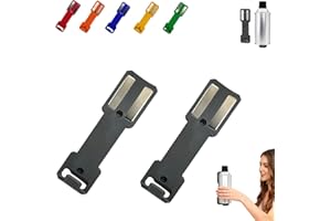 Double Strong Magnetic Spary Can Holder, Magnet Tool Holder for Garage and Workshop Tool Storage,Anti Slip and Anti Wobble to