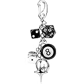 JIMYICLR Gold Beach Bag Keychain Starfish Pearl Seashell Purse Charms for Handbags Cute Bag Charm Accessories for Women