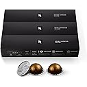 Nespresso Capsules Vertuo, Double Espresso Chiaro, Medium Roast Espresso Coffee, 30-Count Coffee Pods, Brews 2.7oz.