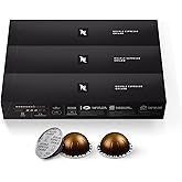 Nespresso Capsules Vertuo, Double Espresso Chiaro, Medium Roast Espresso Coffee, 30-Count Coffee Pods, Brews 2.7oz.