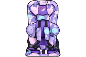 XCBYT Travel Seat Cushions - Foldable Lightweight Comfortable Travel Seat Cushions Space Saving Seat Cover for Baby Kids