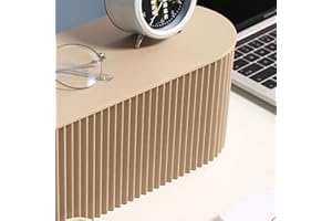 Sonew Cable Box with Large Capacity & Detachable Cover for PC, TV, and Appliances - ABS Design (Light Coffee Small Size)