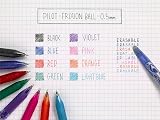 Pilot Frixion Erasable Rollerball Pen 0.7 mm Black Single Pen view 5