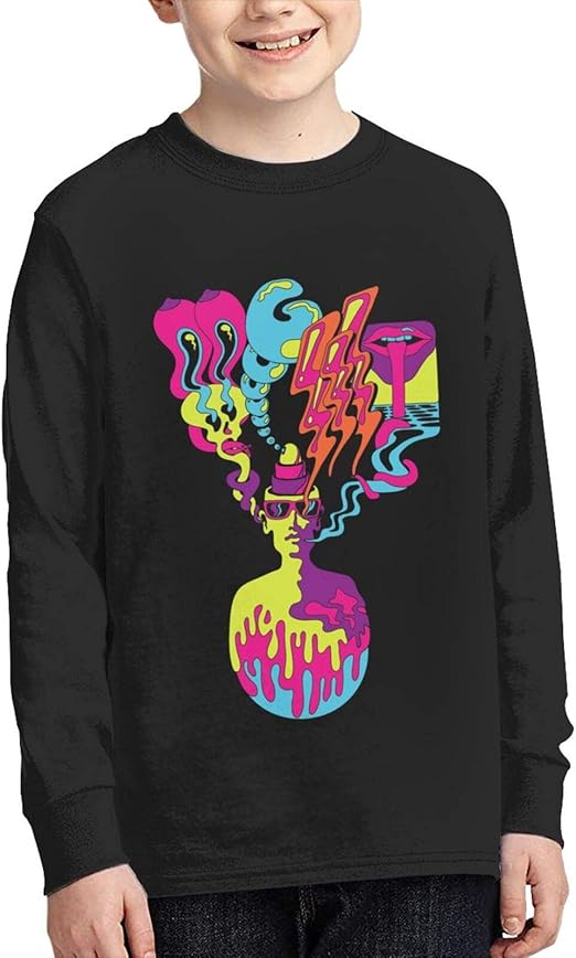 MGMT Teenage T Shirts Crewneck Kids Long Sleeve TShirt for