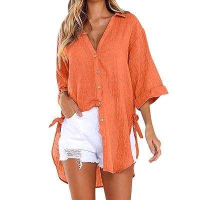 dress tops ladies Women's blouses for women dressy casual Women Long Sleeve Dress Tops,Ladies