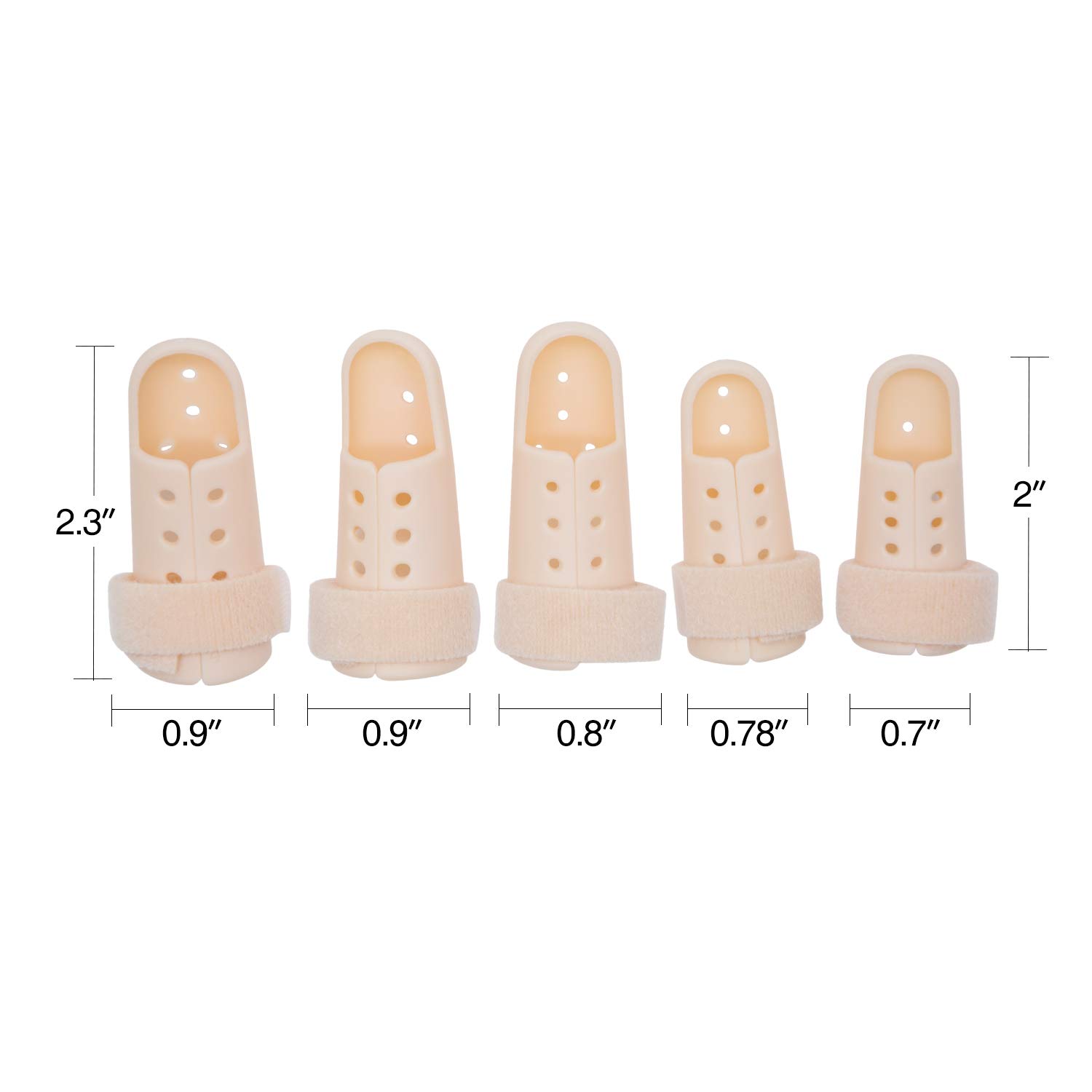 Finger Splint Brace, Mallet Finger Splints Pinky, Plastic Finger