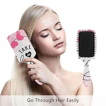 Amazon Com Hair Brush Natural Boar Bristle Hairbrush Air Cushion