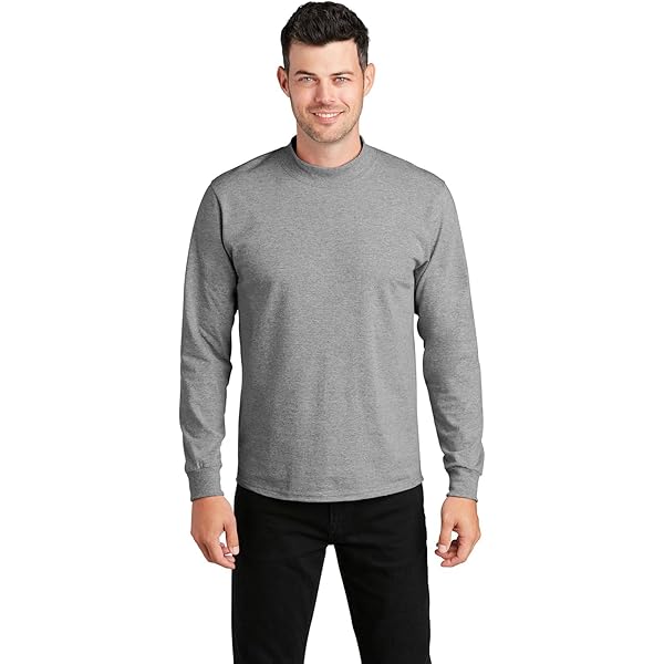 Cal Cru Men's Long Sleeve Knit top Heavyweight Cotton M