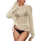 Redolox Swimsuit Coverup for Women Crochet Bathing Suit Swim Beach Cover Up Vacation Outfits
