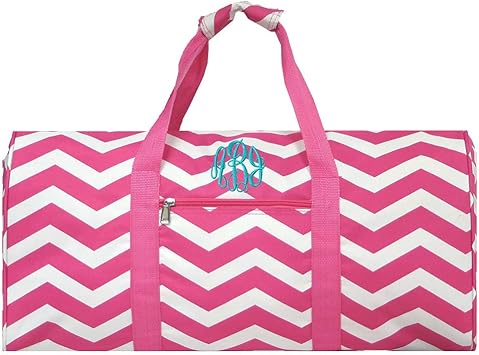 hot pink duffle bag