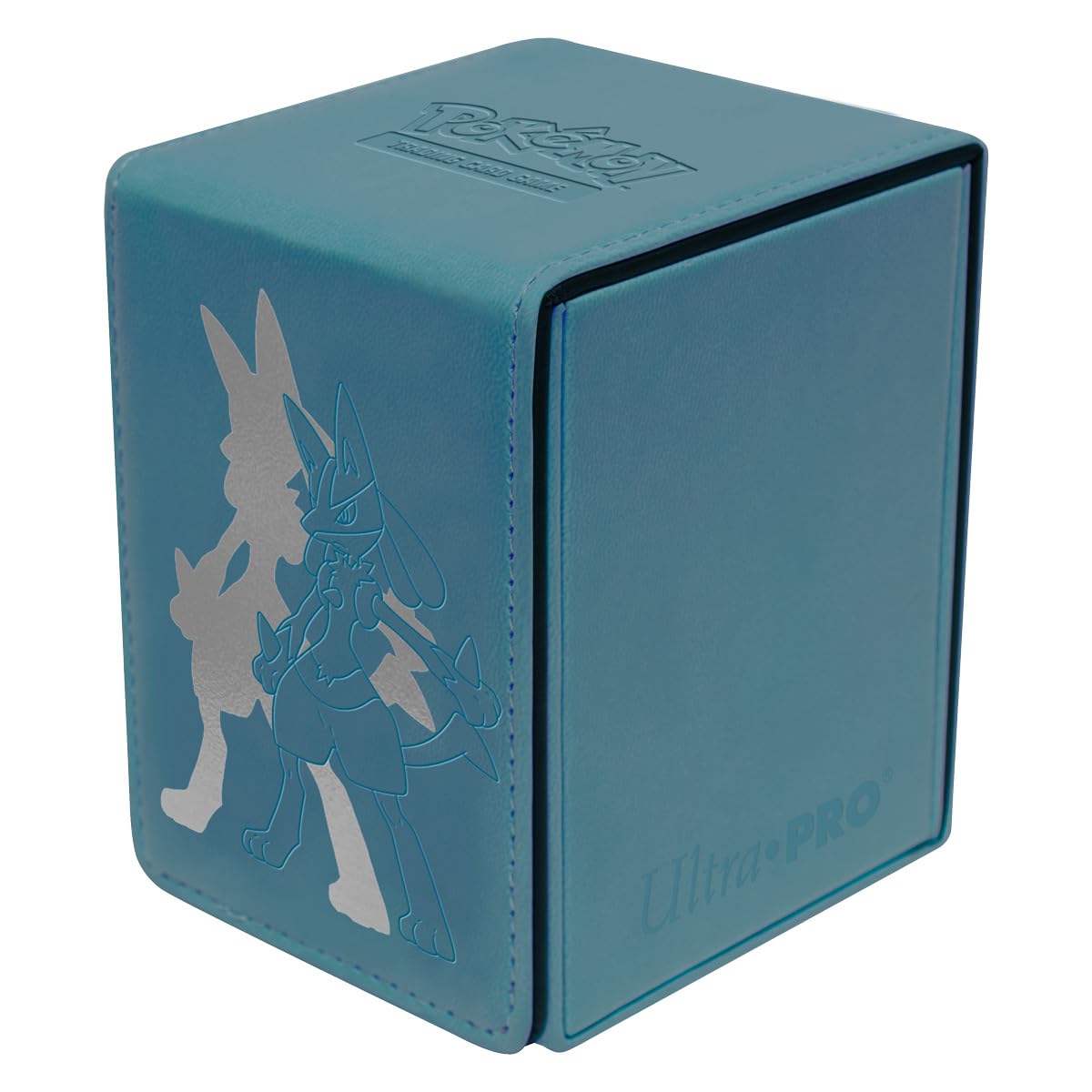 Ultra Pro | Pokemon Elite Series: Lucario Alcove Flip Deck Box | Trading Card Game Accessory| Ages 6+