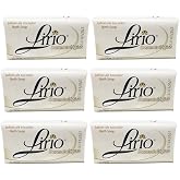 Lirio Dermatologico Bar Soap. Glycerin Enriched Antibacterial Soap. For Daily Use. Suitable for all Skin Types. 5.3 Oz. Pack of 6