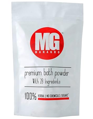 MahaGro Organic Herbal Bath Powder, 200g