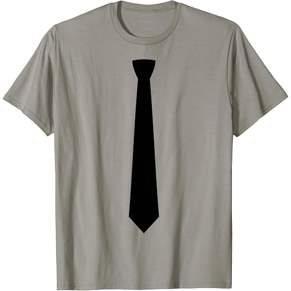 Amazon.com: Funny fake tie w pocket t-shirt T-Shirt : Clothing