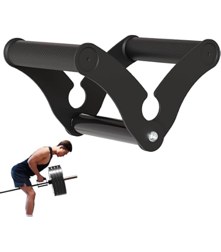 HXD-ERGO Landmine Attachment Pour Barre De Musculation, T Bar Row Landmine Support, Exercice D'haltère Bomb Landmine – Presses, Rangs, Rotation, Squats, Bûcherons Et Plus Encore (Bleu