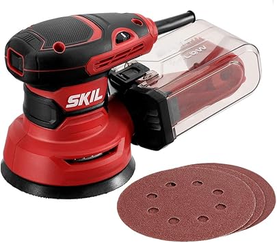 Random Orbital Sander, Includes 3pcs 