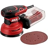 SKIL 5” Random Orbital Sander with Cyclonic Dust Box & 3pc Sanding Sheet - SR211601