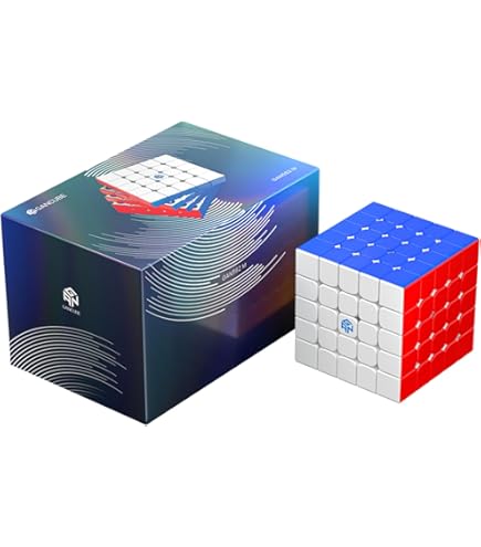 Amazon.com: Cuberspeed GAN 562 M 5x5 Magnetic stickerless Speed
