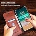Galaxy Note 8 Case,Note 8 Wallet Case, FLYEE Slim Folio Book Cover PU Leather Magnetic Protective Cover with Credit Card Slots, Cash Pocket, Stand Holder for Samsung Galaxy Note 8 Brown