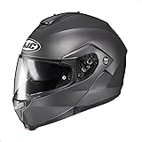 HJC C91 Solid Modular Motorcycle Helmet with HJ-17