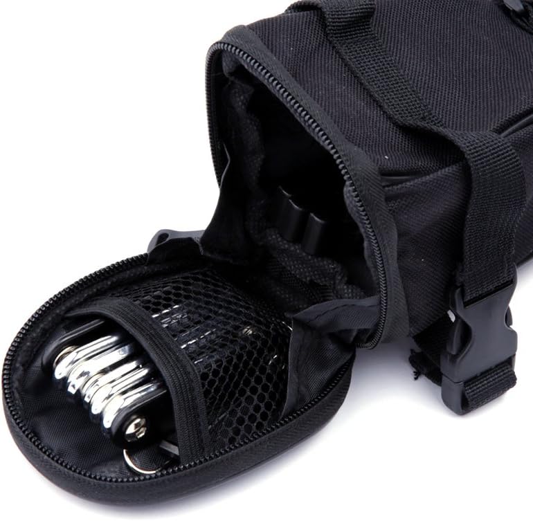 WOTOW Bike Repair Tool Kits Saddle Bag Bicycle Repair Set with Cycling Under Seat Packs 14 in 1 Multi Function Tool Kit Chain Splitter : Sports & Outdoors