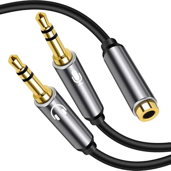 gaming headset splitter for pc