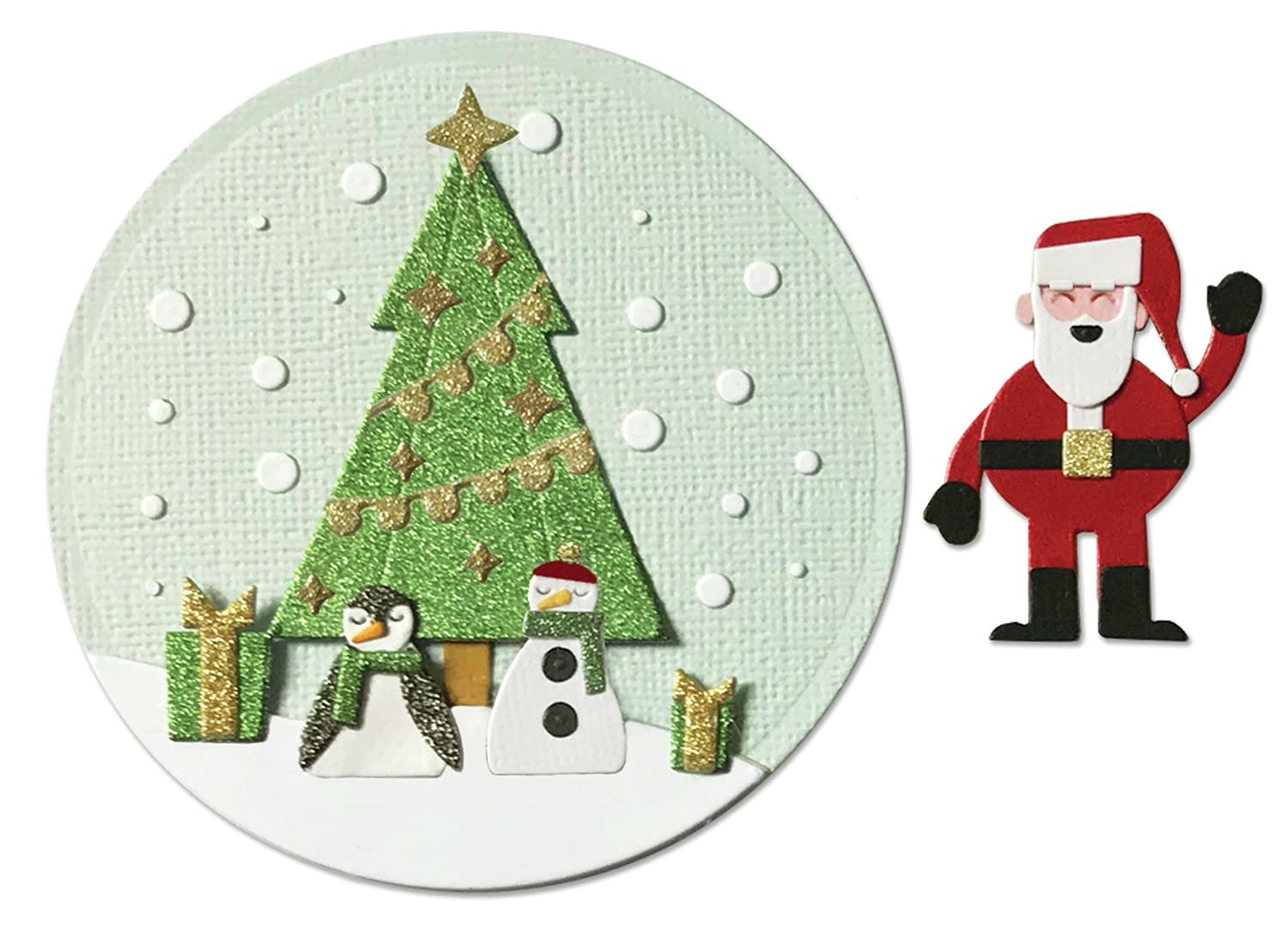 Sizzix Christmas Thinlits Die Set Snowdome