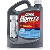 Wet &amp; Forget Miss Muffet's Revenge Spider Killer Spray, 64 Oz | Long-lasting indoor and outdoor spider control kills spiders creates a barrier to keep spiders out