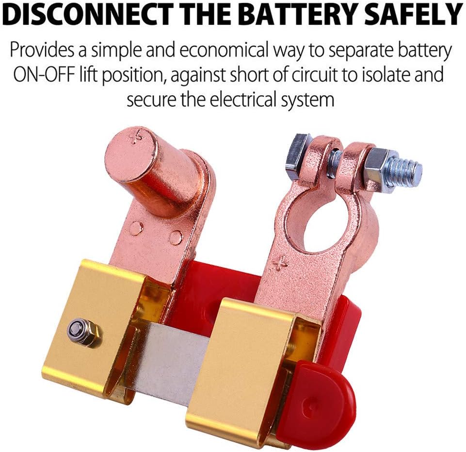 Amazon Com Coohole Battery Switch 12v 24v Battery Disconnect