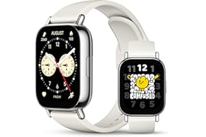 Xiaomi Redmi 5 Lite Smart Watch, Step Counter Watch for Women Men with 2" LCD Large Display, 140 Sports Modes, 5ATM Waterproof (Lite-Light Gold)