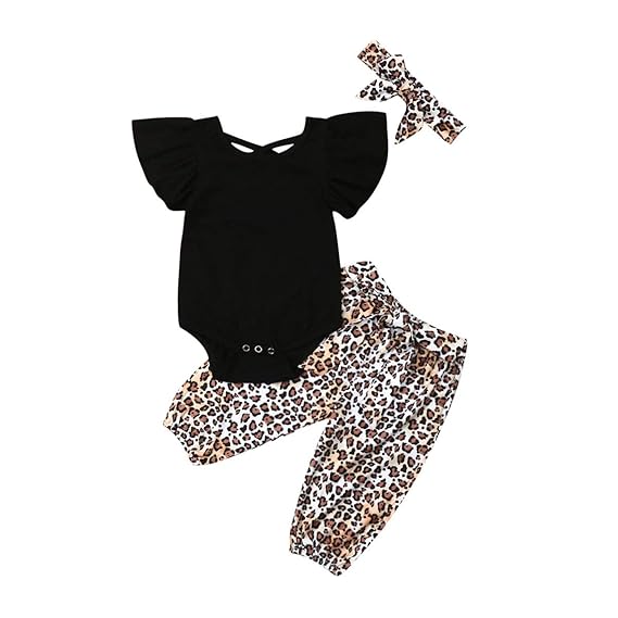baby leopard pants