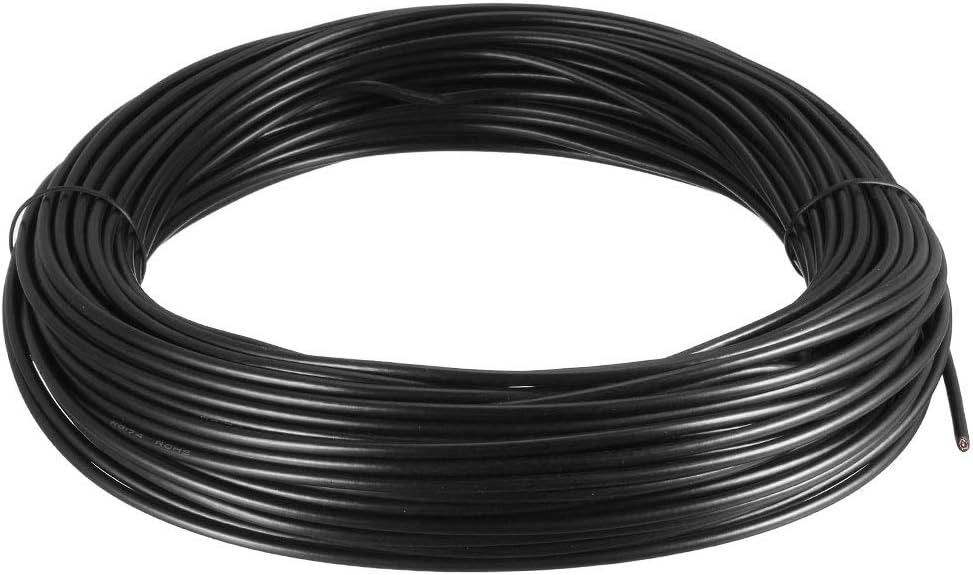 sourcing map RF Coaxial Cable RG174 Antenna Extension Cable 50 ohm for Digital Extension Connection - 100 feet