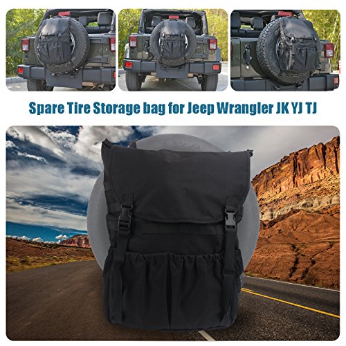 buyinhouse Cargo Storage Bag for Jeep Wrangler JK YJ TJ FJ Cruiser