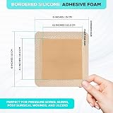 MedVance Silicone Bordered Adhesive Foam Dressing 15x15 cm Box of 5 view 3