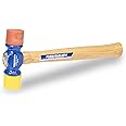 VAUGHAN Soft Face Hammer, American High Carbon Steel Head, 12 oz, Made In The USA, SF12, VN19410