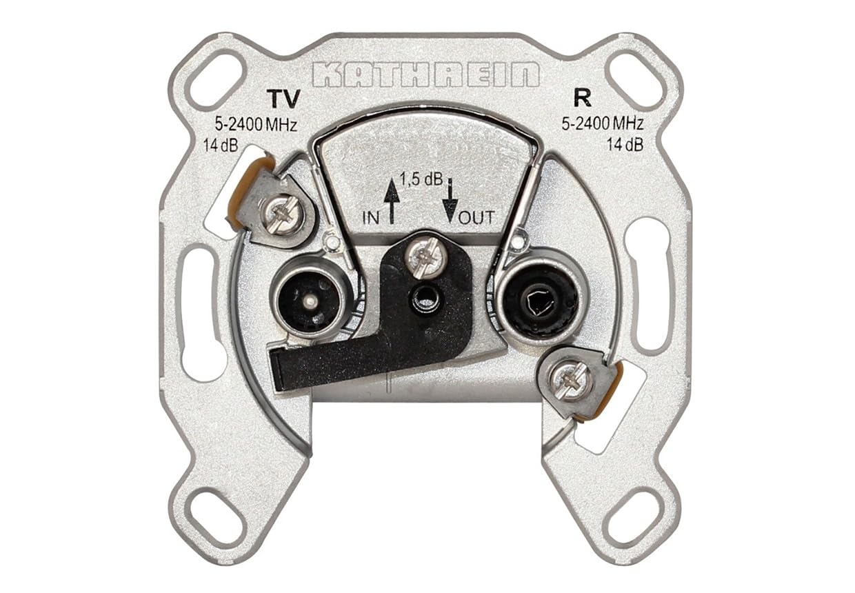 Kathrein ESD 52 Wideband Directional Coupler for Loop-Through Systems in Satellite Detached Houses (IEC Connection)