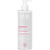 SVR Sensifine Micellar Water With Niacinamide. Soothing, Redness Relief Face Cleanser & Makeup Remover For Face, Eyes, Lips. Gentle, No Rinse Cleanser For Sensitive, Reactive Skin, 13.5 Fl.oz.