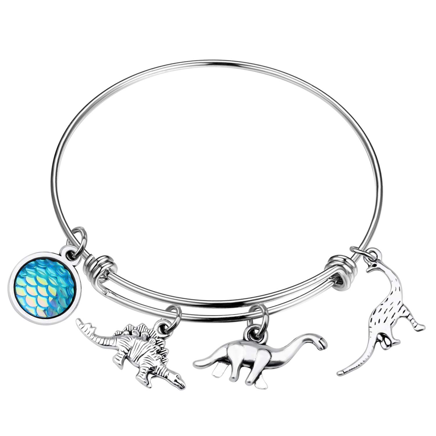 Buy BNQL Dinosaur Bracelet Jurassic Charm Bracelet Dinosaur Lover Gift