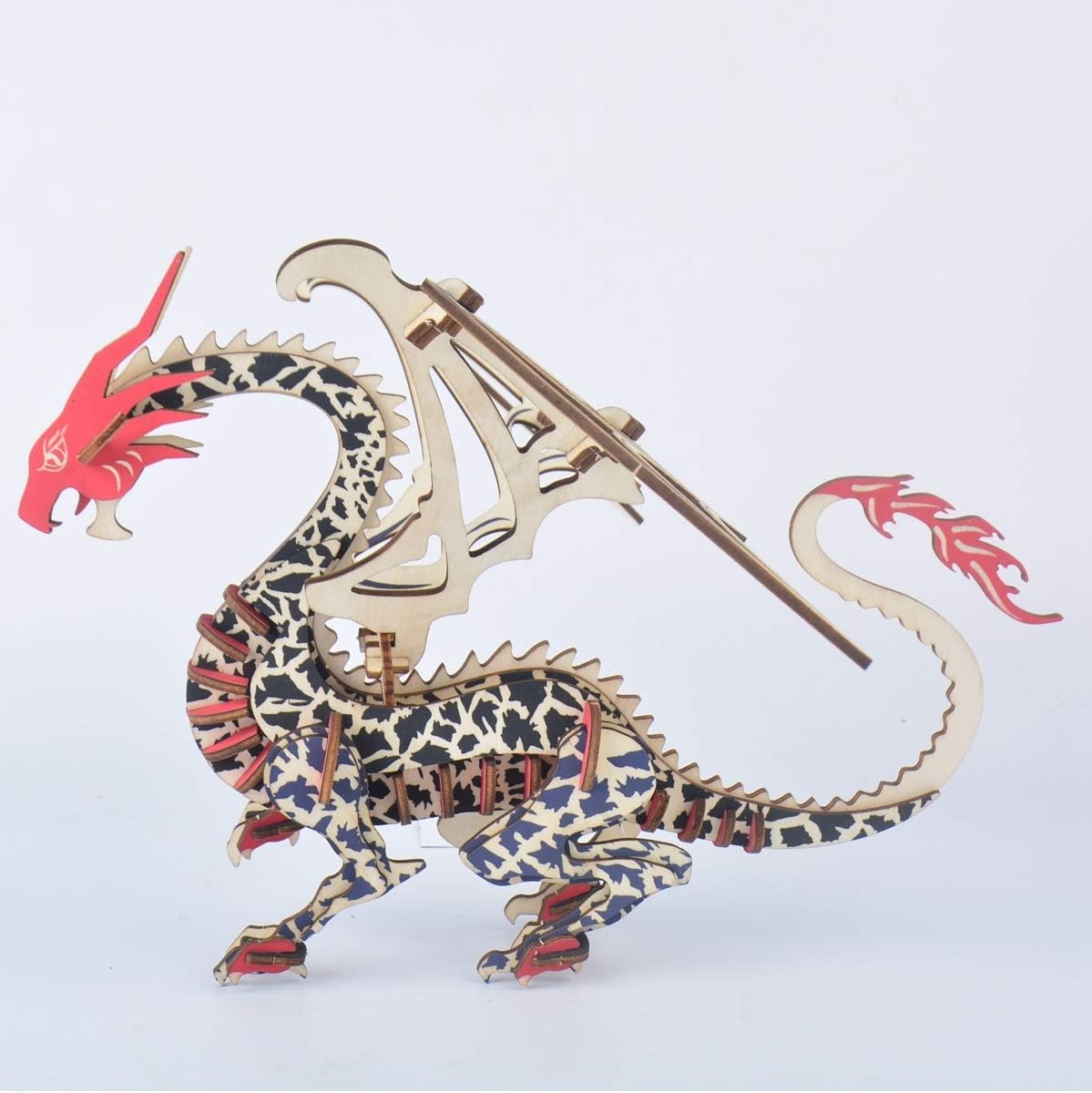 3d wooden dragon puzzle