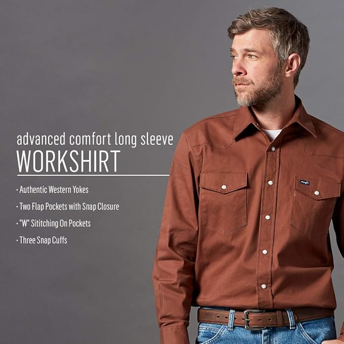 wrangler flex for comfort shirt