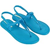 Ipanema Glossy Womens Sandals - Thong Sandals for Women, Womens Sandal, Comfy Sandals, Flat Sandals for Women Jelly Sandals, Adjustable Back Strap, Water Resistant