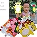 Generic Kids Craft Kits Sewing Crafs For kids-5 pcs Jungle Animals Hand Puppet kit