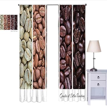 Amazon Com Coffee Curtains For Living Room Vertical Banner Stages