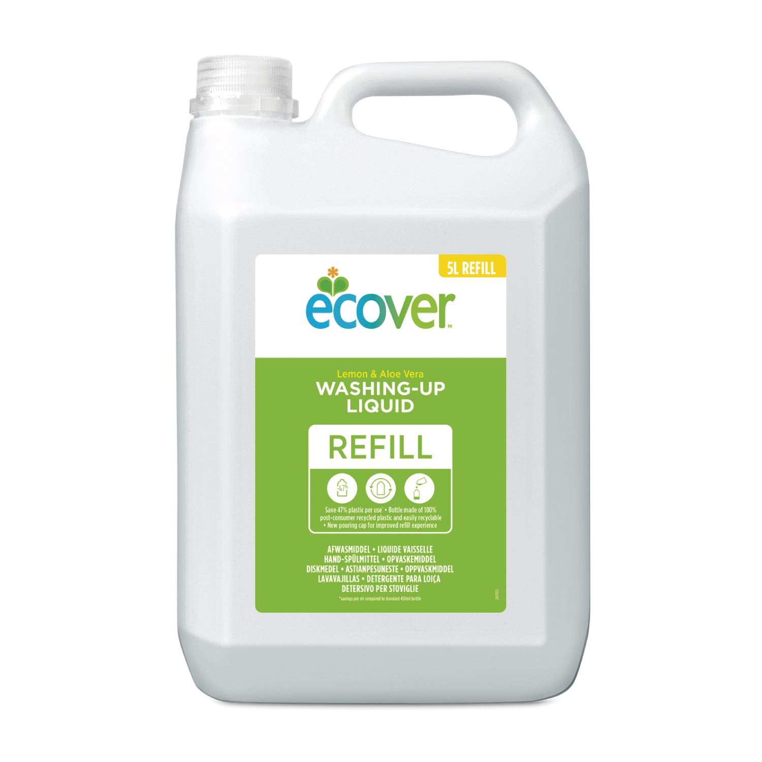 Ecover Washing Up Liquid Lemon/Aloe V 5L Amazon.co.uk Business, Industry & Science