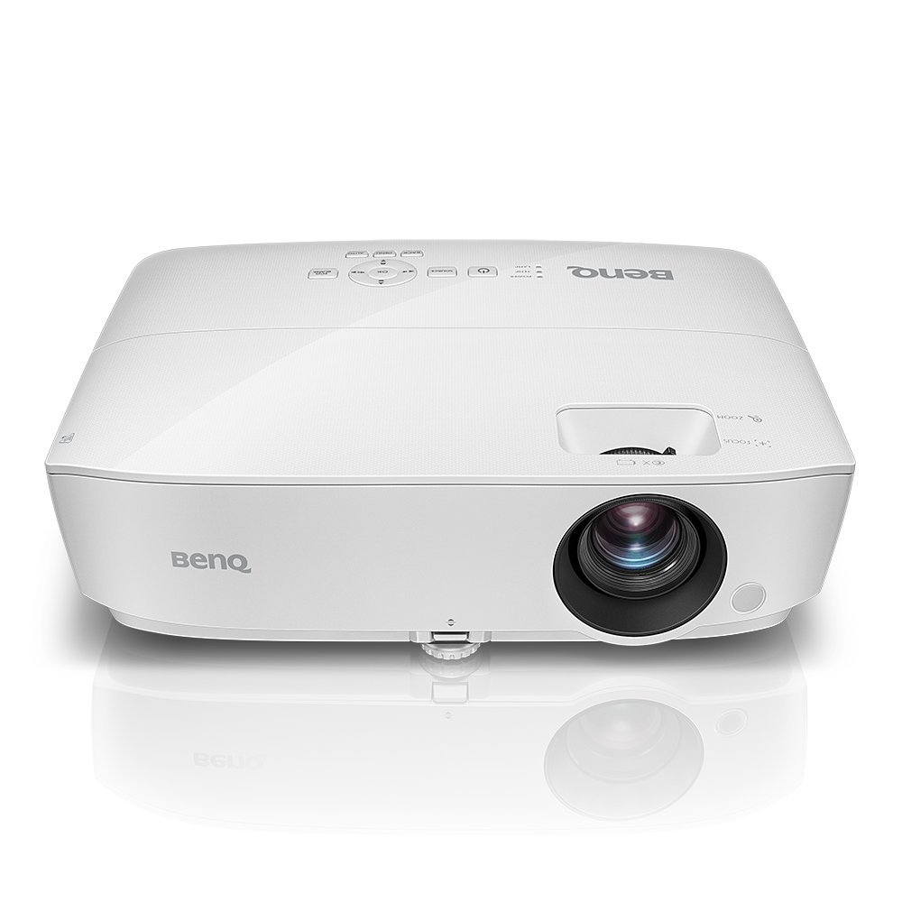BenQ SVGA Business Projector (MS524AE), DLP, 3300 Lumens, 15,000:1 Contrast, Dual HDMI, 10,000hrs Lamp Life, 60@7.8ft, 1.2X Zoom, 800x600